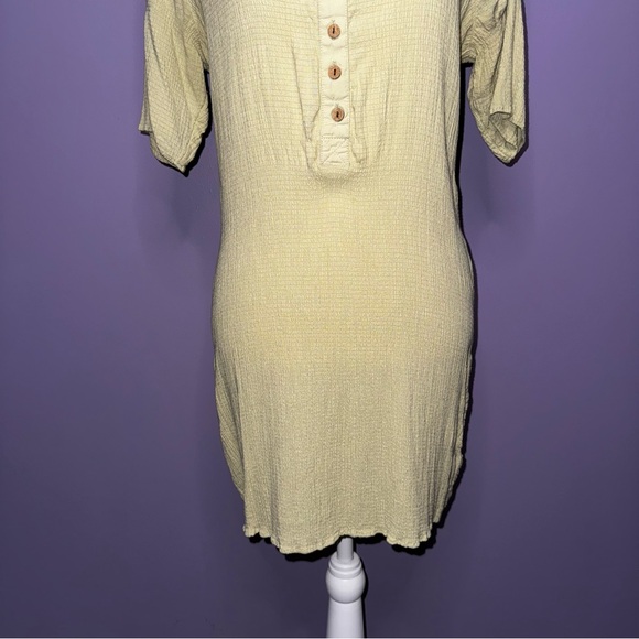 Free People Yellow Endless Summer Something Casual Mini Dress - Picture 4 of 16